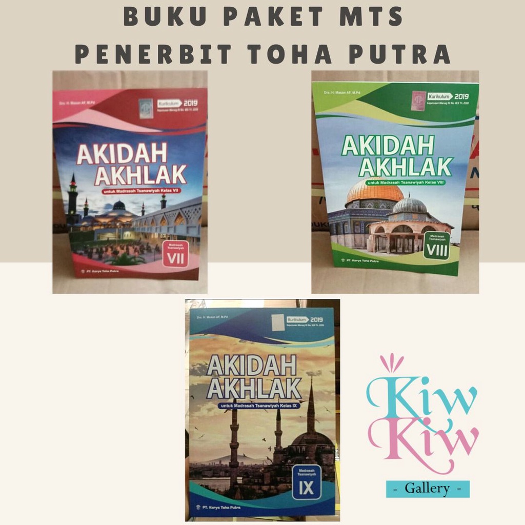 Jual Buku Akidah Akhlak Kelas 7,8,9 MTS KMA 2019 - Toha Putra | Shopee ...