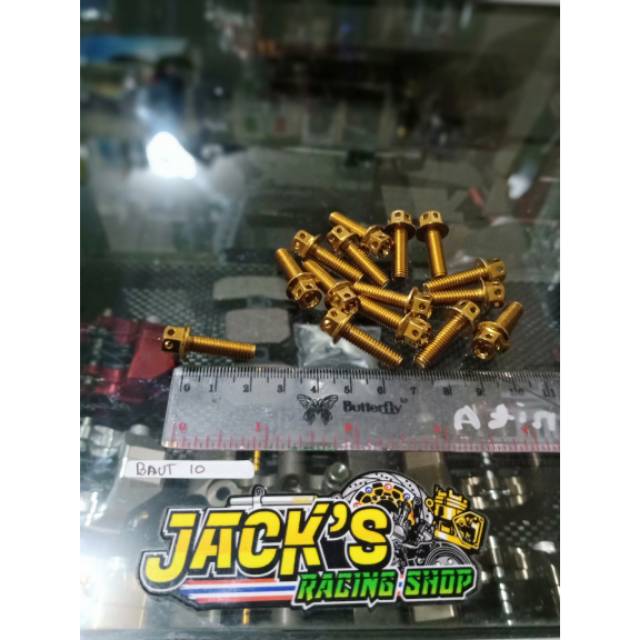 baut probolt 10 2cm 6x20