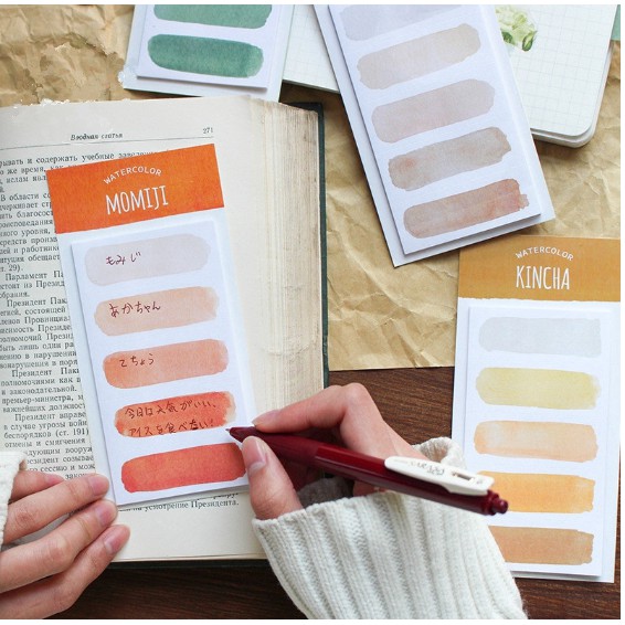 NOTES BRUSH PASTEL FOR DECORATION SCRAPBOOK JOURNAL PLANNER PEMBATAS BUKU