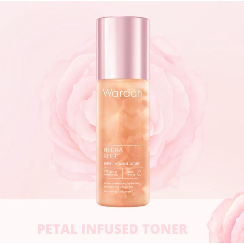 ☀️cahaya acc☀️WARDAH hydra rose petal infused toner