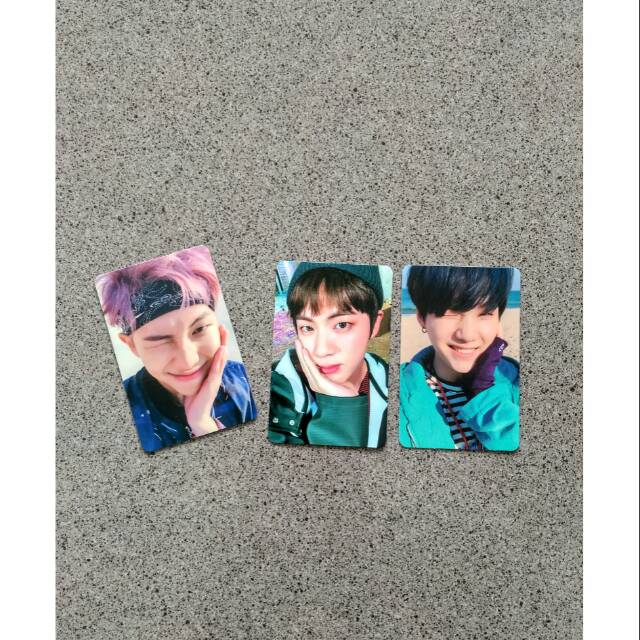 BTS YNWA JIN RM PHOTOCARD