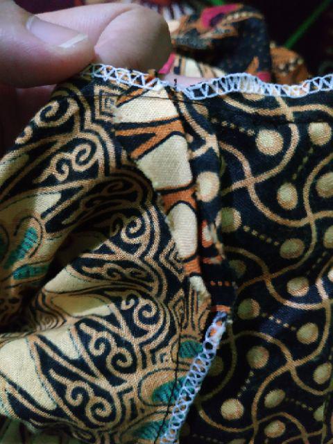 [best Seller] Kemeja Batik Pria Lengan Pendek Katun Hem Printing Cap Lengan Pendek Wahana [abu]