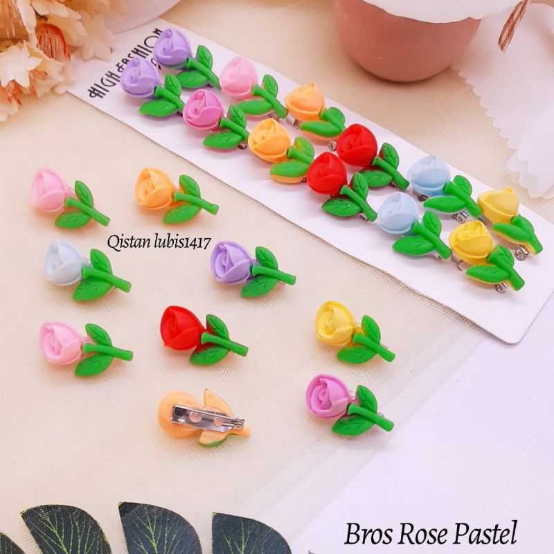 Bros Rose Pastel Kemasan /1Pcs