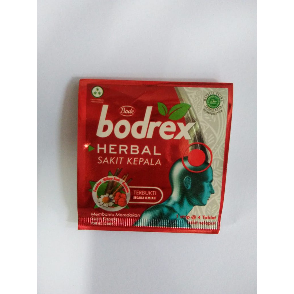 Bodrex Strip isi 4 Tablet ( EXTRA / MIGRA / BATUK FLU)