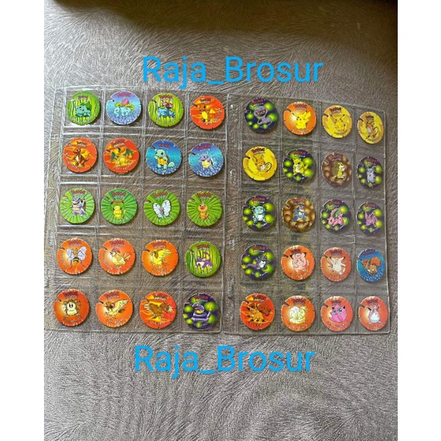 Tazos/Tajos/Tazoz Pokemon Spin Hadiah Cheetoz/Chiki/JetZ Indofood Jadul Lawas Langka Rare Generasi 1