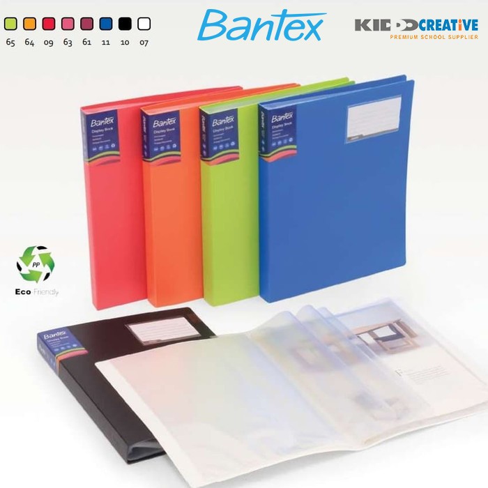 

Bantex Display Book 20 Pockets A4