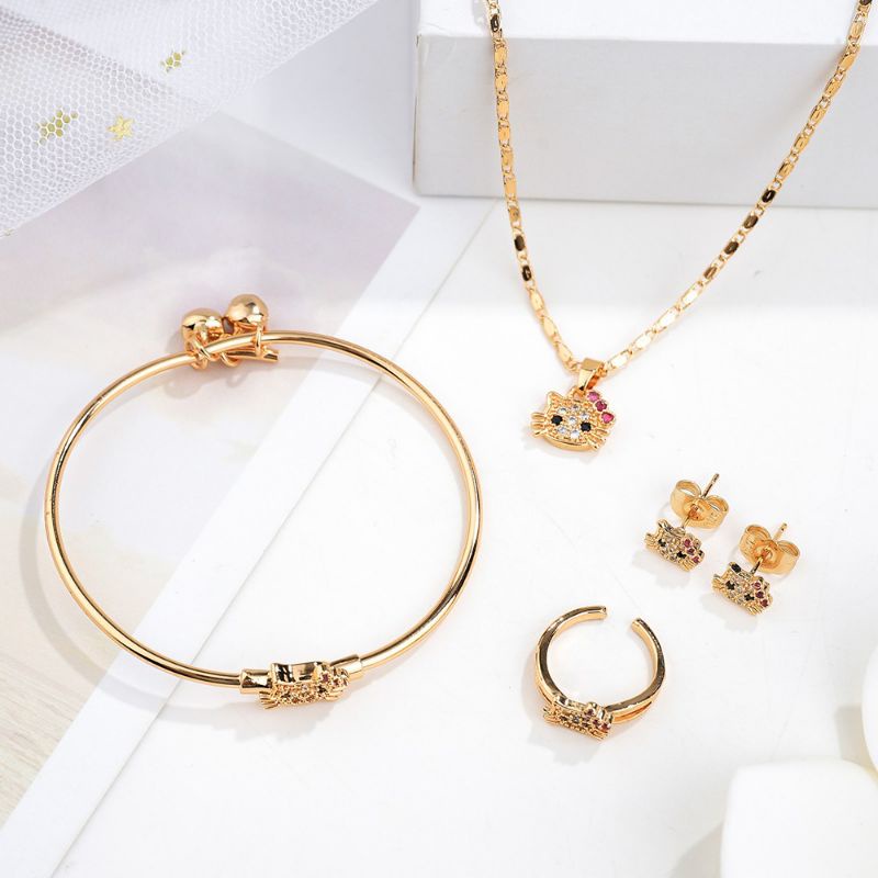 kalung set anak titanium