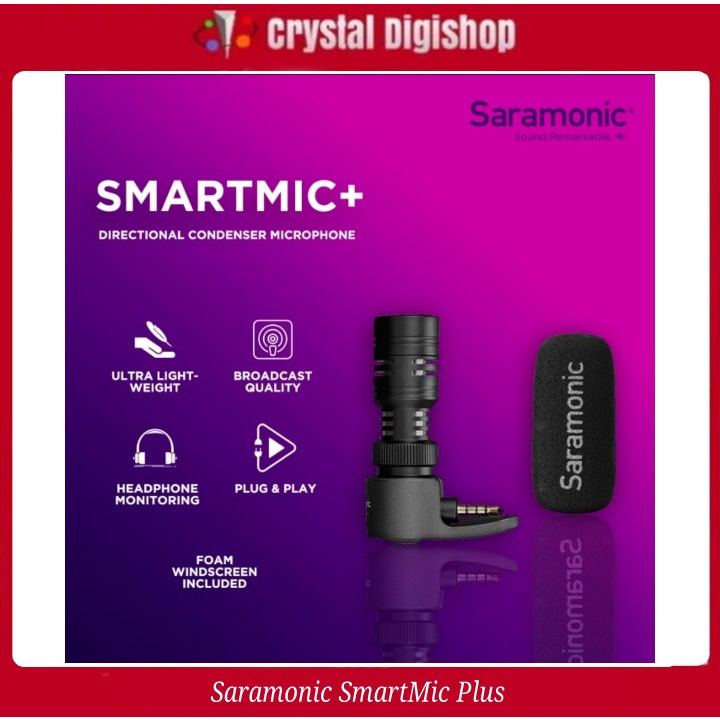 Microphone Saramonic SmartMic Plus