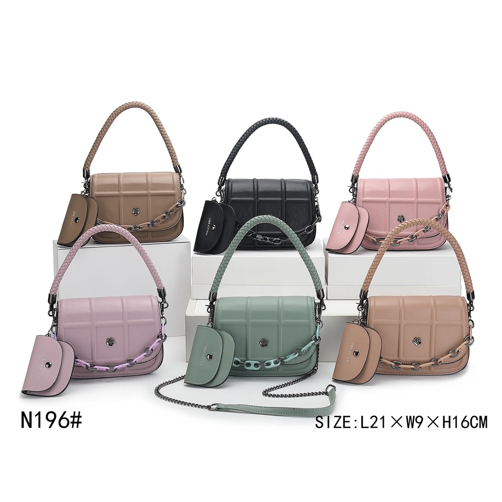 Promise Bag's shop-Tas Wanita Import F196  (Bs COD)