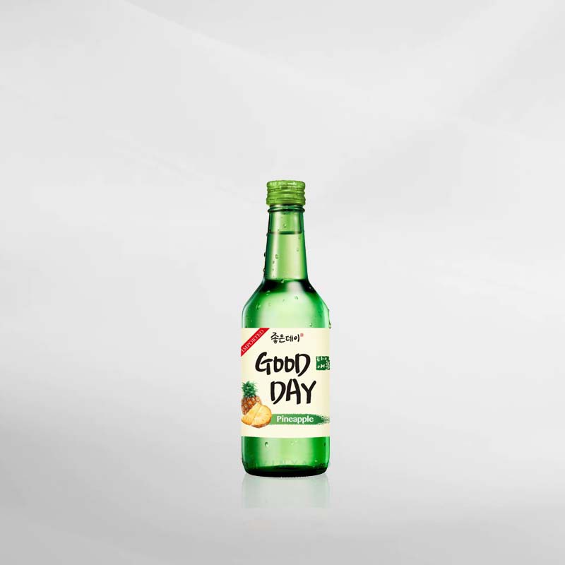 Soju Good Day pineapple 360 ml ( Original &amp; Resmi By Vinyard )