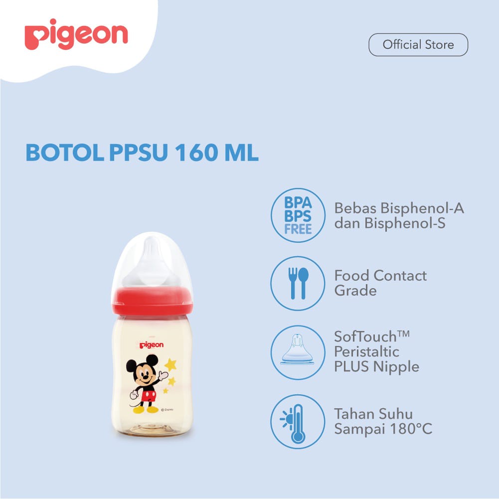 Pigeon Botol Susu PPSU Wide Neck 160ml