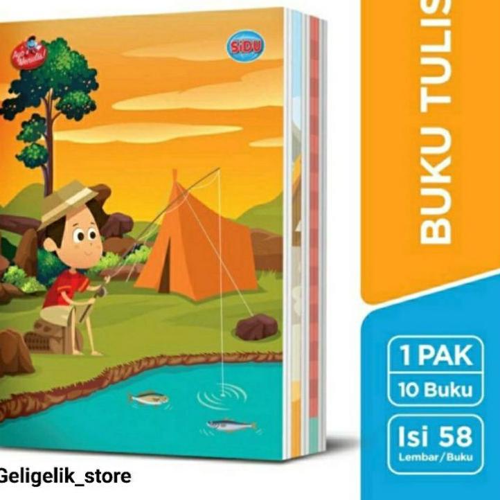 

Recomended.. Buku sidu isi 58 lembar per pak.1 pak isi 10 buku.