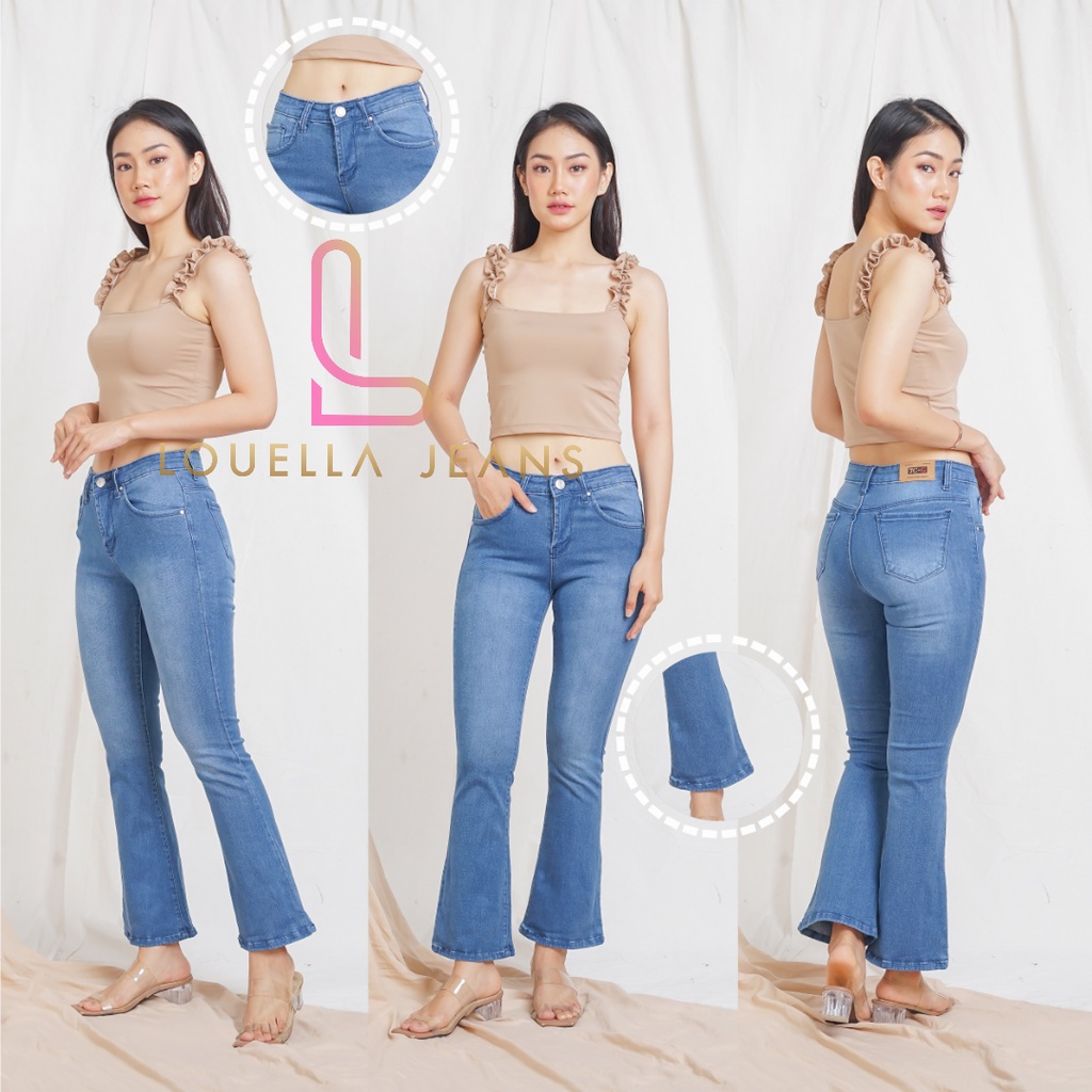 CELANA JEANS WANITA CUTBRAY PREMIUM 7G / 7C-G | BOOTCUT JEANS | CUTBRAY JEANS