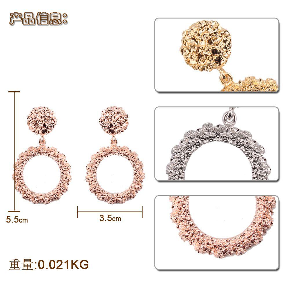 Lily Juntai Drop Earing Laporan Vintage Punk Trendi