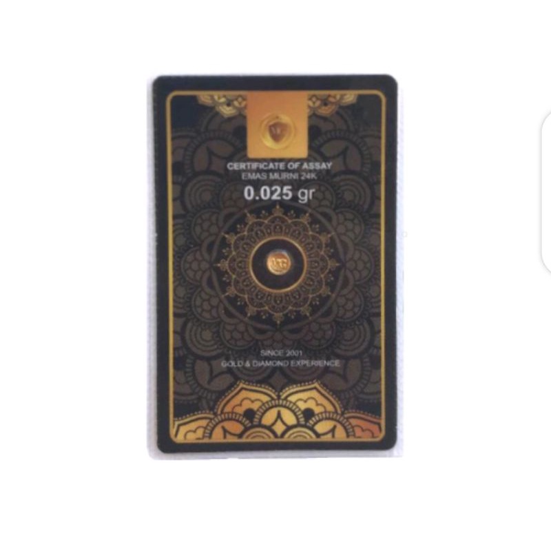 Emas Mini Gold Minigold Black Series 0,025 - 0,05 - 0,1 / 0.025 - 0.05 - 0.1 gr gram 24 Karat