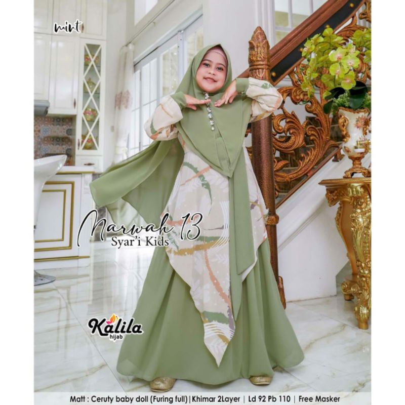 Marwah syari kids ori kalila