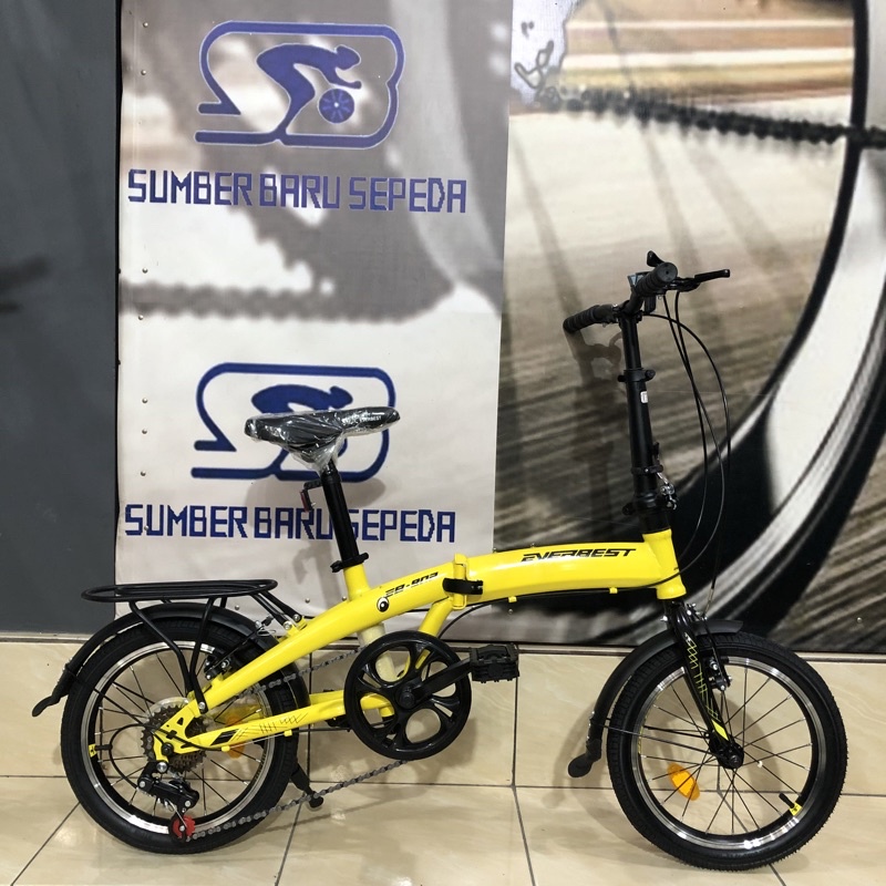 SEPEDA LIPAT EVERBEST EB 902 7 SPEED 16 DAN 20 INCH BY PACIFIC