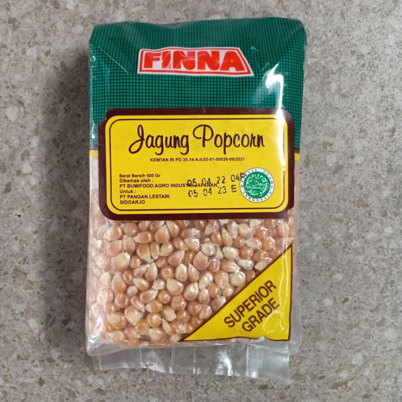 

Finna Jagung Popcorn 500 gram