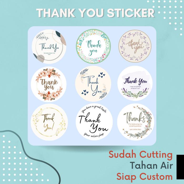 

Sticker Thank You Online Shop 5Cm Thanks Sticker Sticker Label Segel