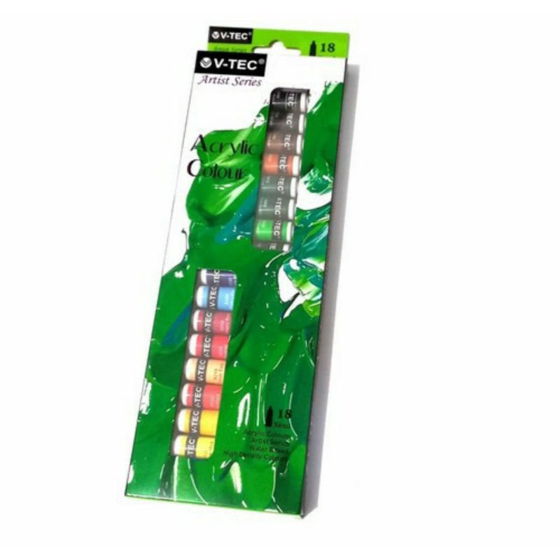 

Cat Acrylic / Acrylic Color Paint V-Tec 18 warna 6 ml (VT-618/A)