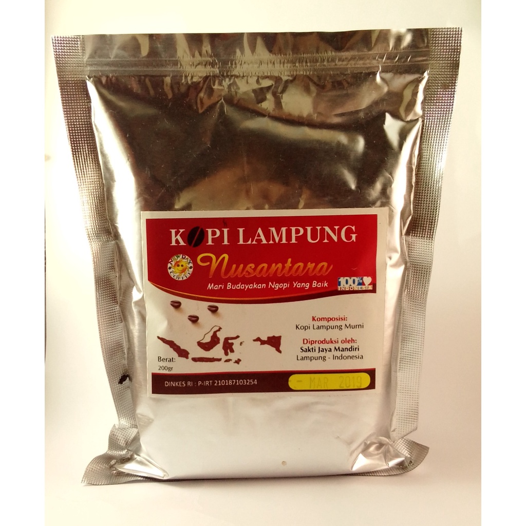 kopi robusta lampung asli 1 kg