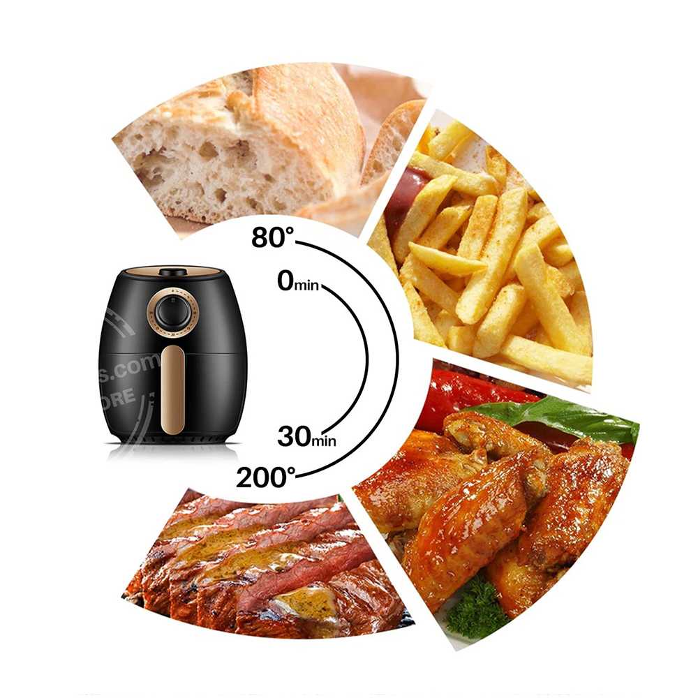 COD Smart Air Fryer Mesin Penggoreng Tanpa Minyak 2L