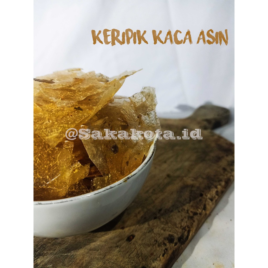 

KERIPIK KACA ASIN GURIH [250gr] Kelezatan Di Lidah