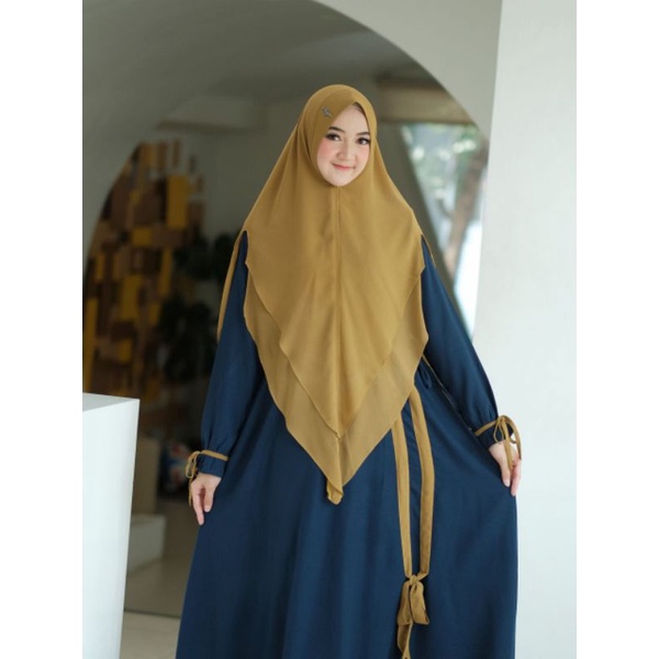 Ayla Syari by Elhijab Gamis Syari Lebaran Branded Ori