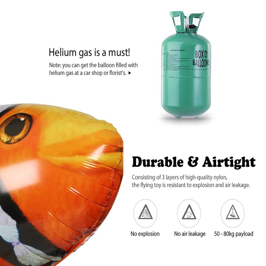 helium balloon fish remote control