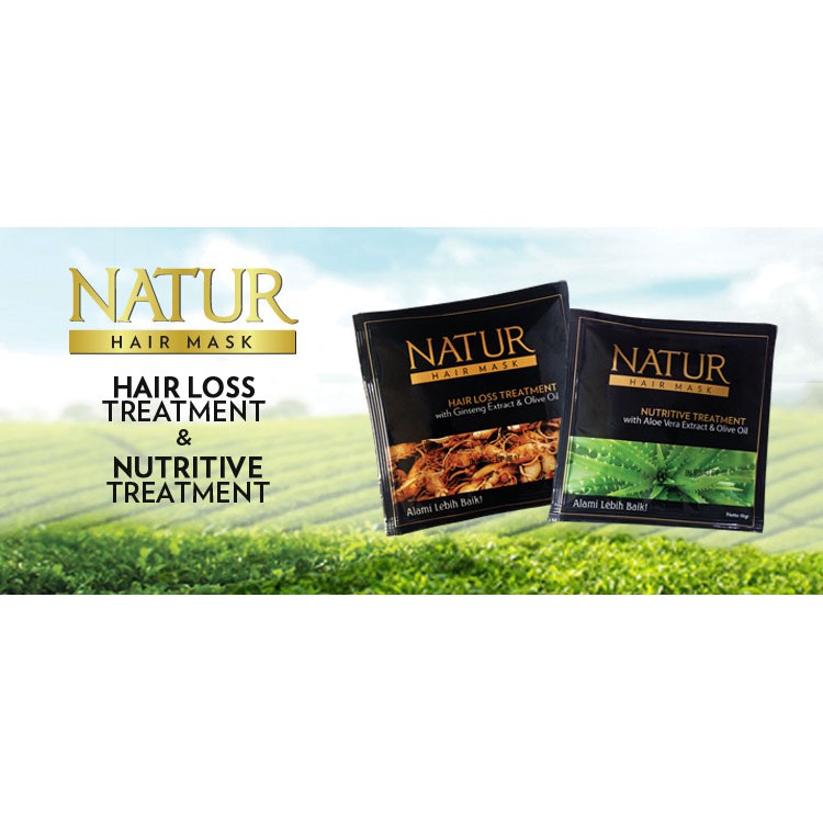 ★ BB ★ NATUR Hair Mask SACHET