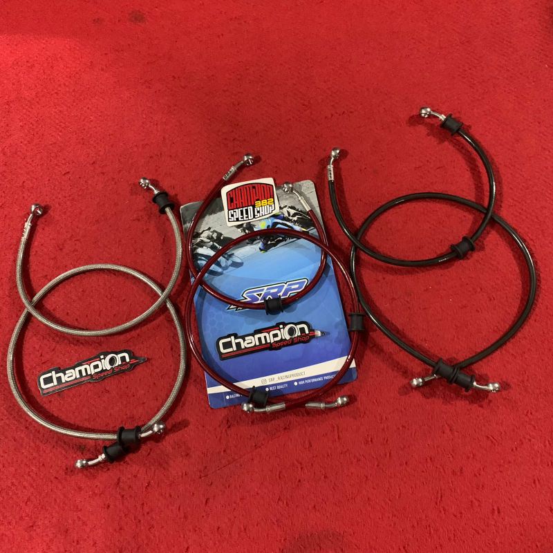 Selang Rem Depan SRP Ultra Speed Racing Aerox 155 Old ABS All New Aerox 155 Connected ABS