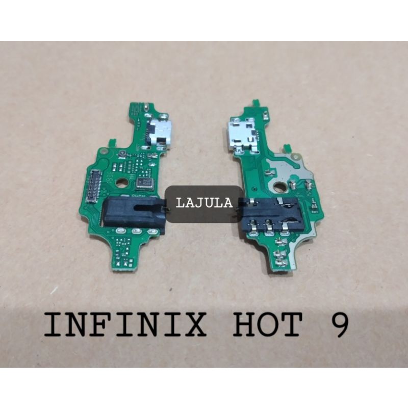 flexible konektor cas papan cas connector charger Infinix hot 9x655  / Infinix note 7 lite x656 + ic