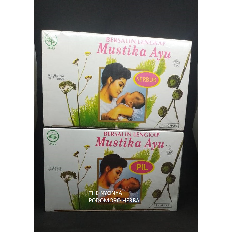 

Jamu Bersalin Pil / Serbuk 40 hari Air Mancur Mustika Ayu