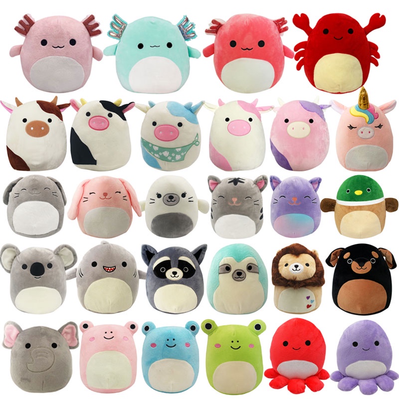 Squishmallows Mainan Boneka Stuffed Plush Kelinci Paskah Untuk Hadiah Ulang Tahun Anak