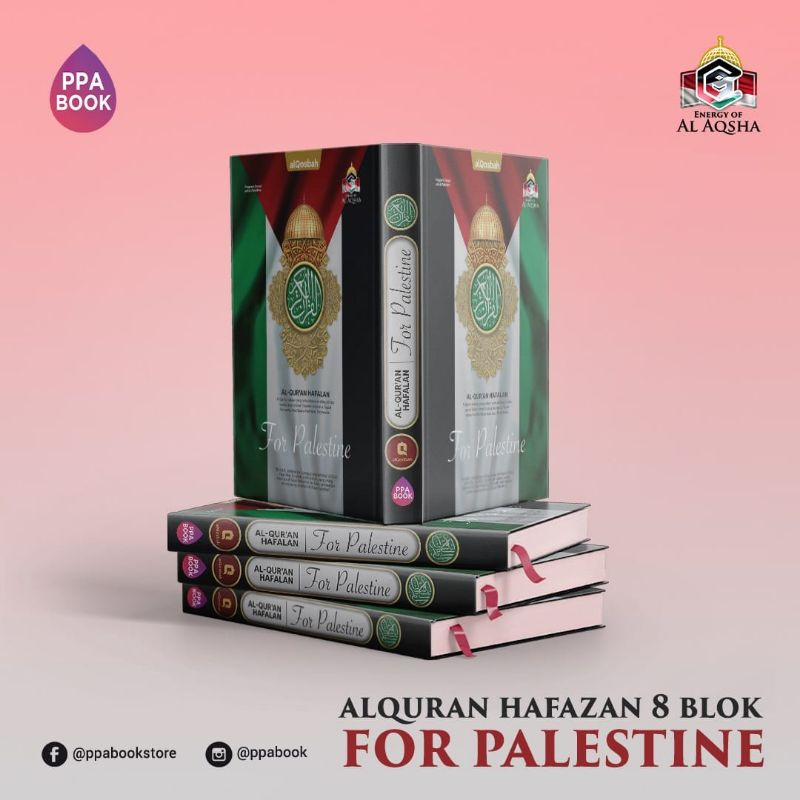 AL QUR'AN HAFAZAN 8 BLOK For PALESTINE