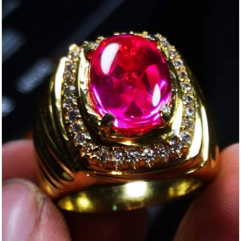 TERMURAH RUBY SIAM BURMA KRISTAL HIGH QUALITY