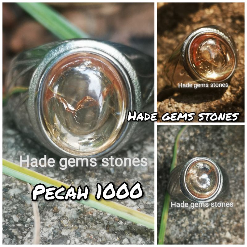 BATU AKIK PECAH SERIBU KECUBUNG TEH ASLI BANGKOK