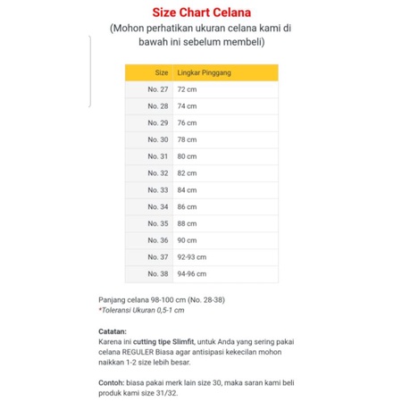 Celana bahan pria slimfit formal UKURAN JUMBO Super Premium