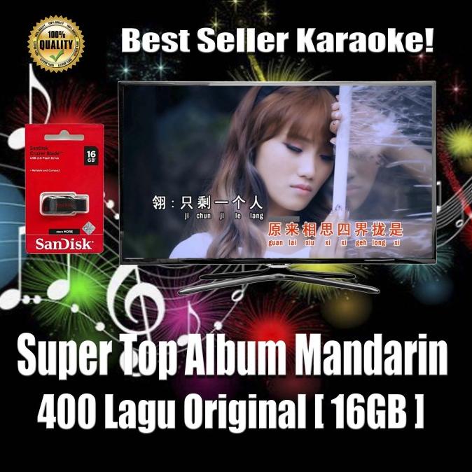 Flashdisk USB 16Gb Isi 400 Lagu Karaoke Mandarin Original Termurah