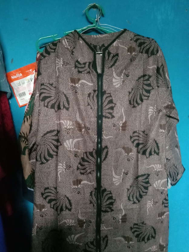 Atasan Batik Dolby Dolbi Dobby Doby Tenun Sutra Tulis Halus Katun Tunik Batik