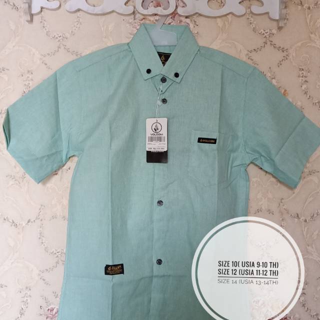 Kemeja anak tanggung