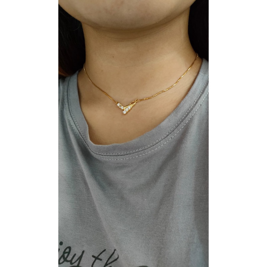 Kalung Emas 17K - Anak 5.35 gr Kadar 750 - 805