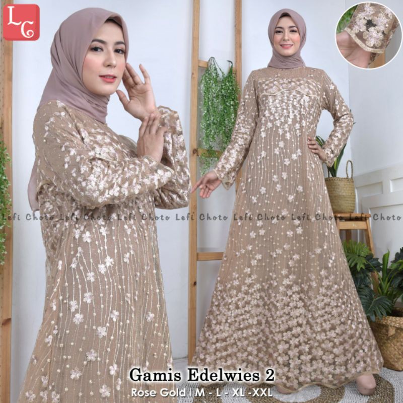 KEBAYA FULL TULLE //GAMIS WANITA MUSLIM