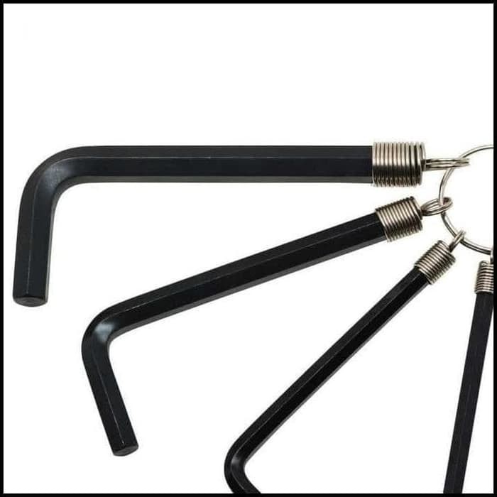 Kunci L Set Hex Key Ring 1 2 3 4 5 6 7 8 9 10 mm 10in1