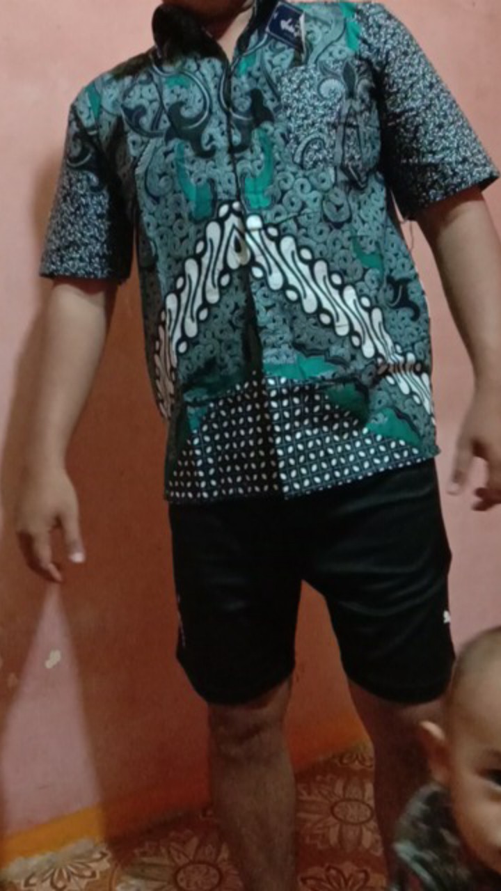 Batik Kalongan | Kemeja Batik Kantor Lengan Pendek Unggul Jaya