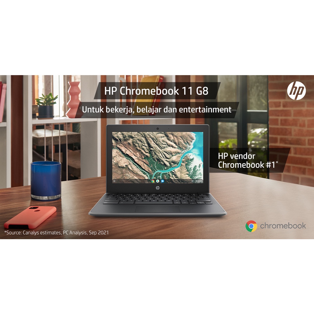 HP 11 Chromebook - Intel Celeron N4020 RAM 4GB 32GB/160GB eMMC 11.6