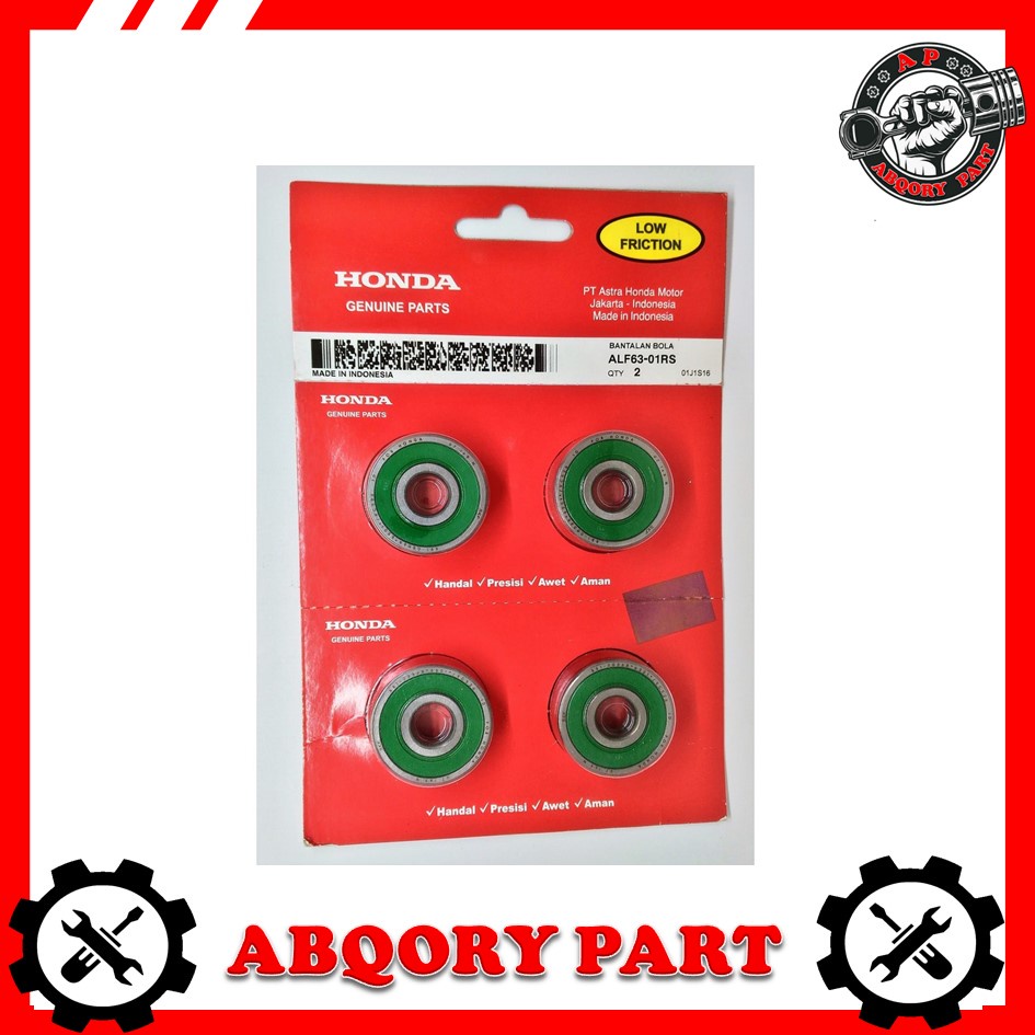 Abqory part___Bearing 6301RS bearing laher roda bantalan bola 6301RS