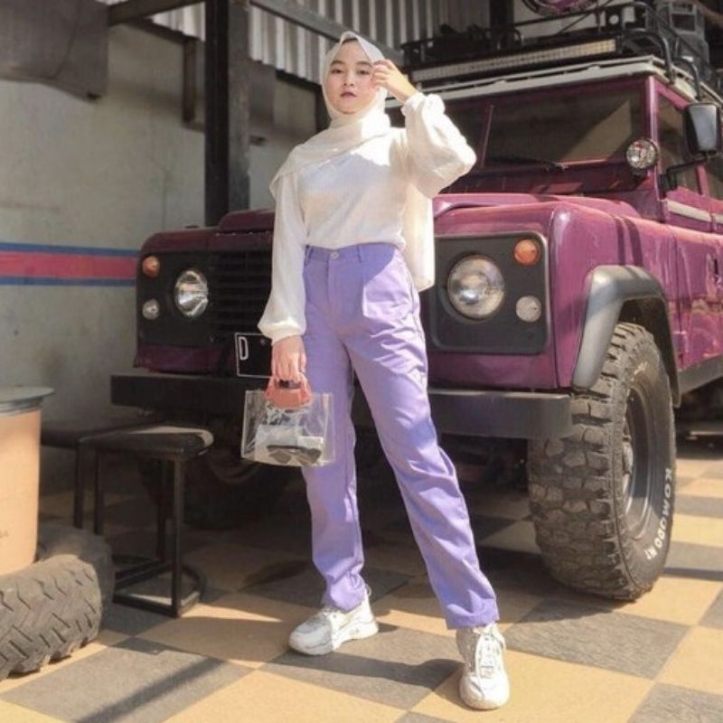 baggy PANTS lilac