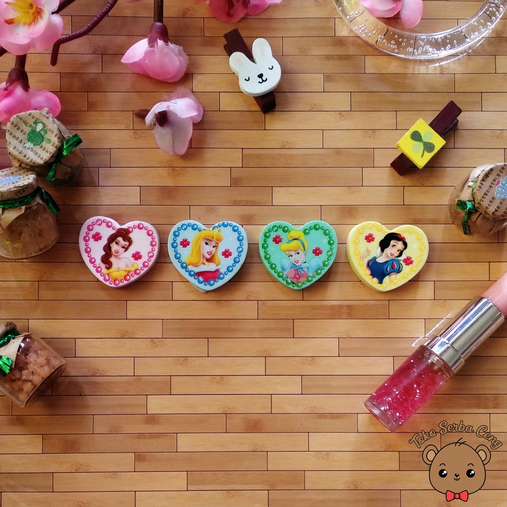 

Penghapus Hati Disney Princess Cantik Warna-warni