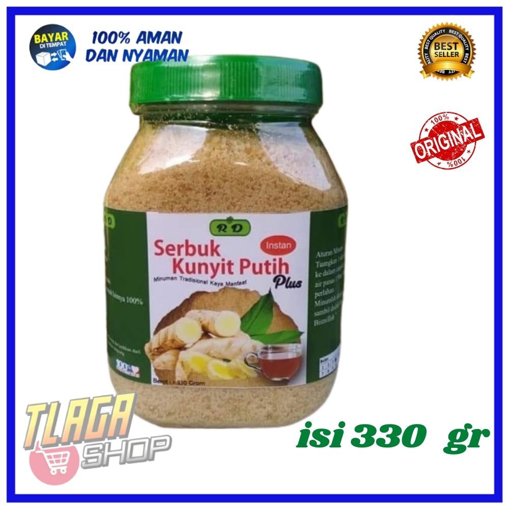 

SERBUK KUNYIT PUTIH BUBUK SUPER RD ASLI KUNYIT 330 GRAM BERKHASIAT MULTIMANFAAT PROMO TERMURAH